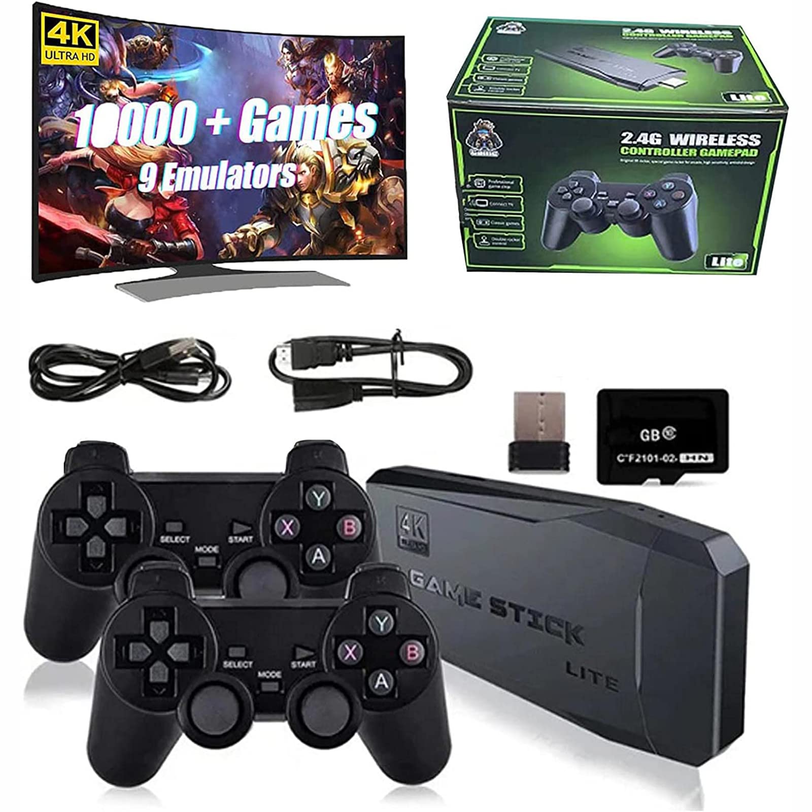 2.4g wireless controller gamepad list of games