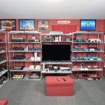 game console shelf ideas