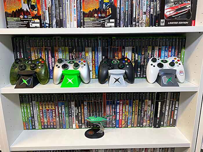 game console shelf ideas