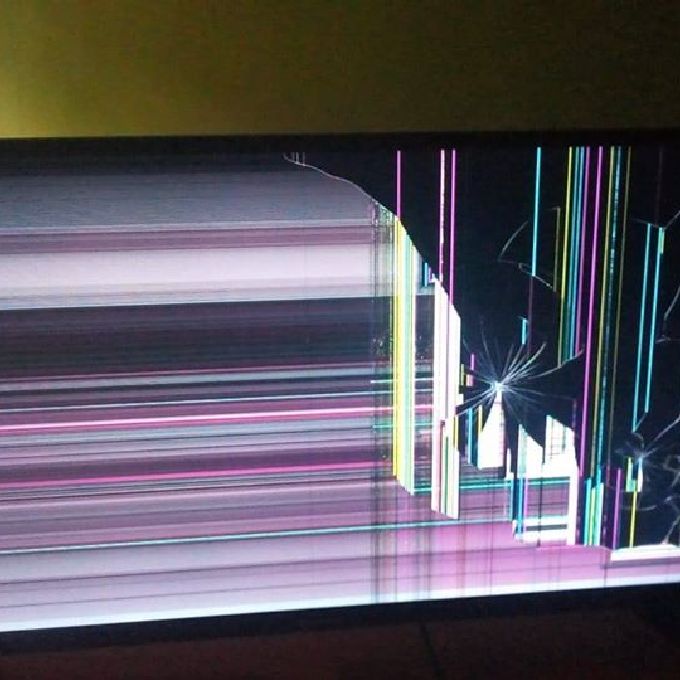 fix a broken tv screen