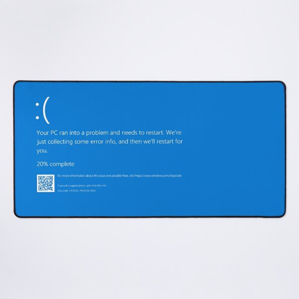 blue screen