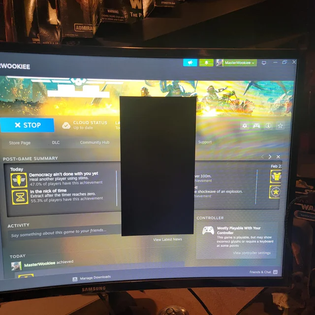 helldivers 2 black screen on launch